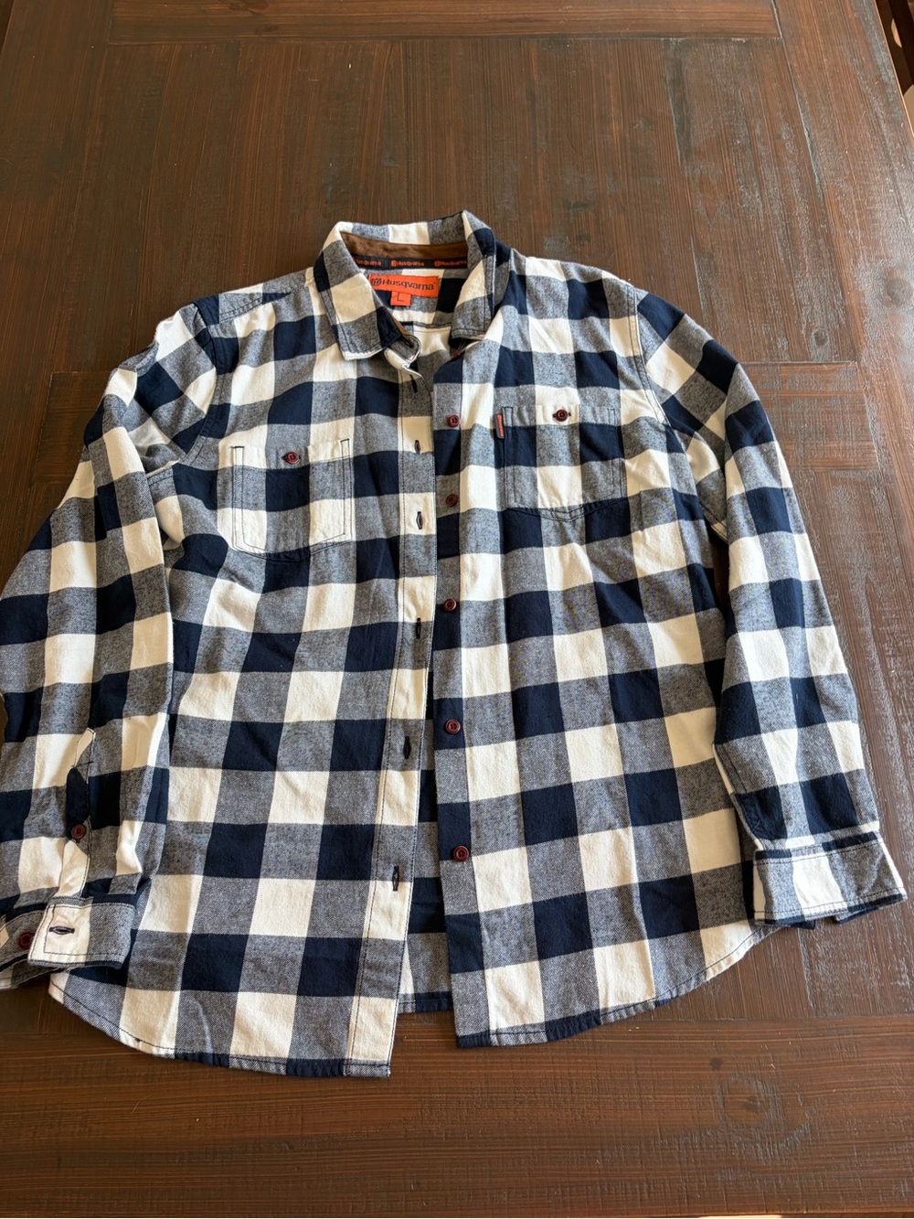 Women’s large Husqvarna button up